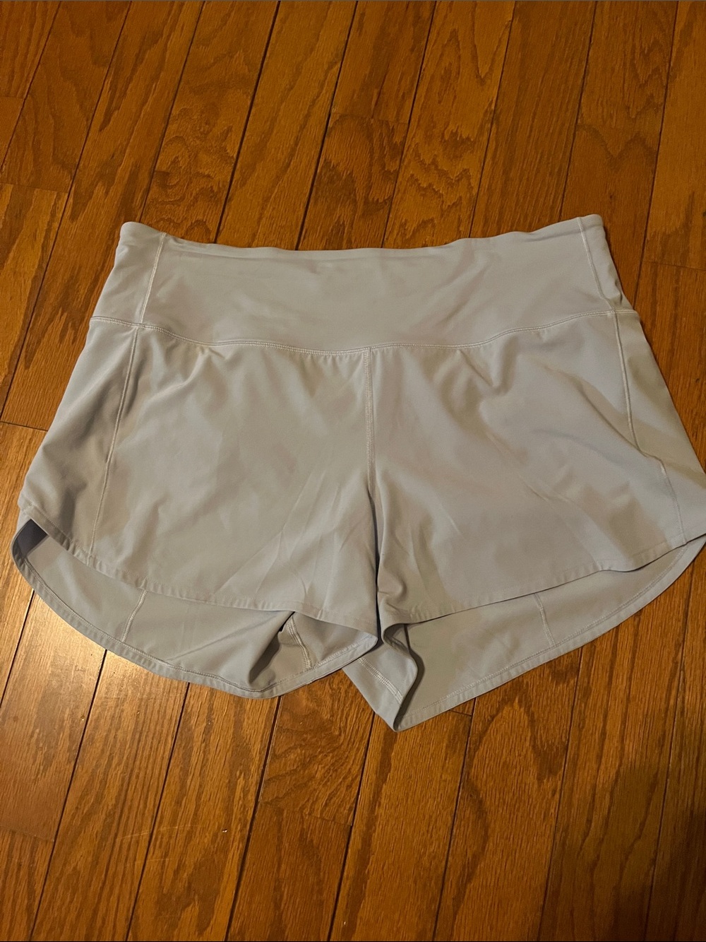 lululemon athletica Blue Linen Women's Athletic Shorts size 12